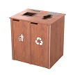 Blossom Cherry Lid with Square and Mixed Openings in 18 Gallon 