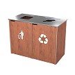 Stainless Steel Lid with Square and Mixed Openings in 45 Gallon 